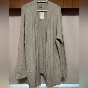 NWT: Barefoot Dreams cozy chic light cardigan